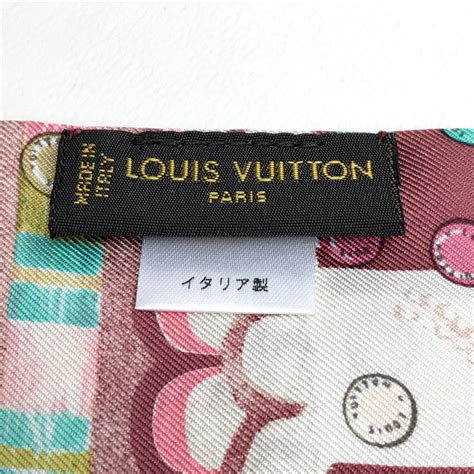 how to tell if louis vuitton scarf is real|louis vuitton silk scarf vintage.